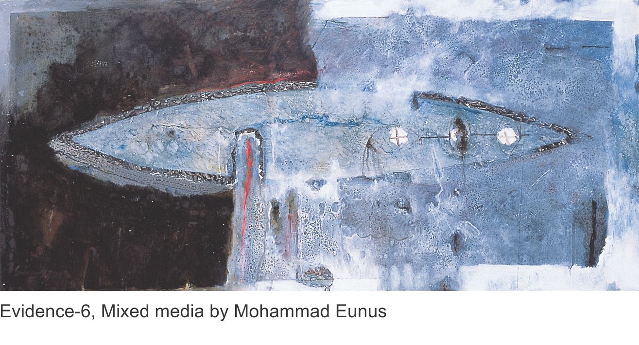 Evidence: our time reflected in Eunus’ artwork