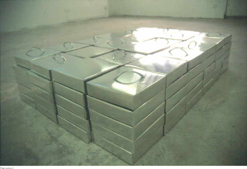 concept of time and identity in the works of abdul rashid gapur square roots and aluminium sheets